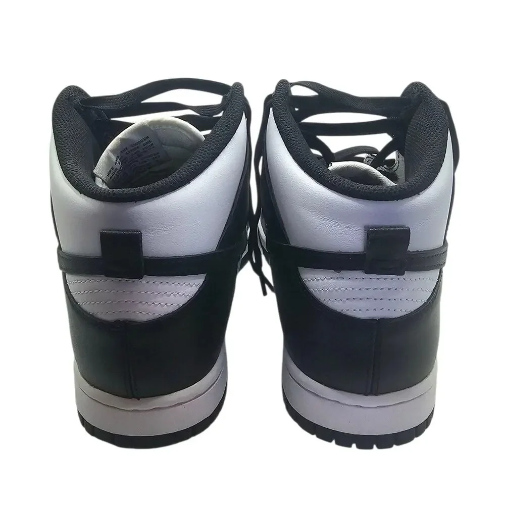 Nike Mens Panda Dunks Hi Retro Basketball Lifestyle Sneakers